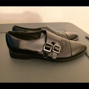 MARC FISHER MONK STRAP SHOES